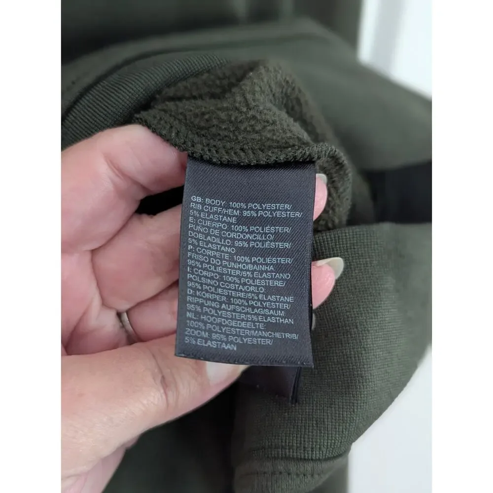 The North Face Men's XL Olive Green Sweatshirt Hoodie Pocket Skater Surfer